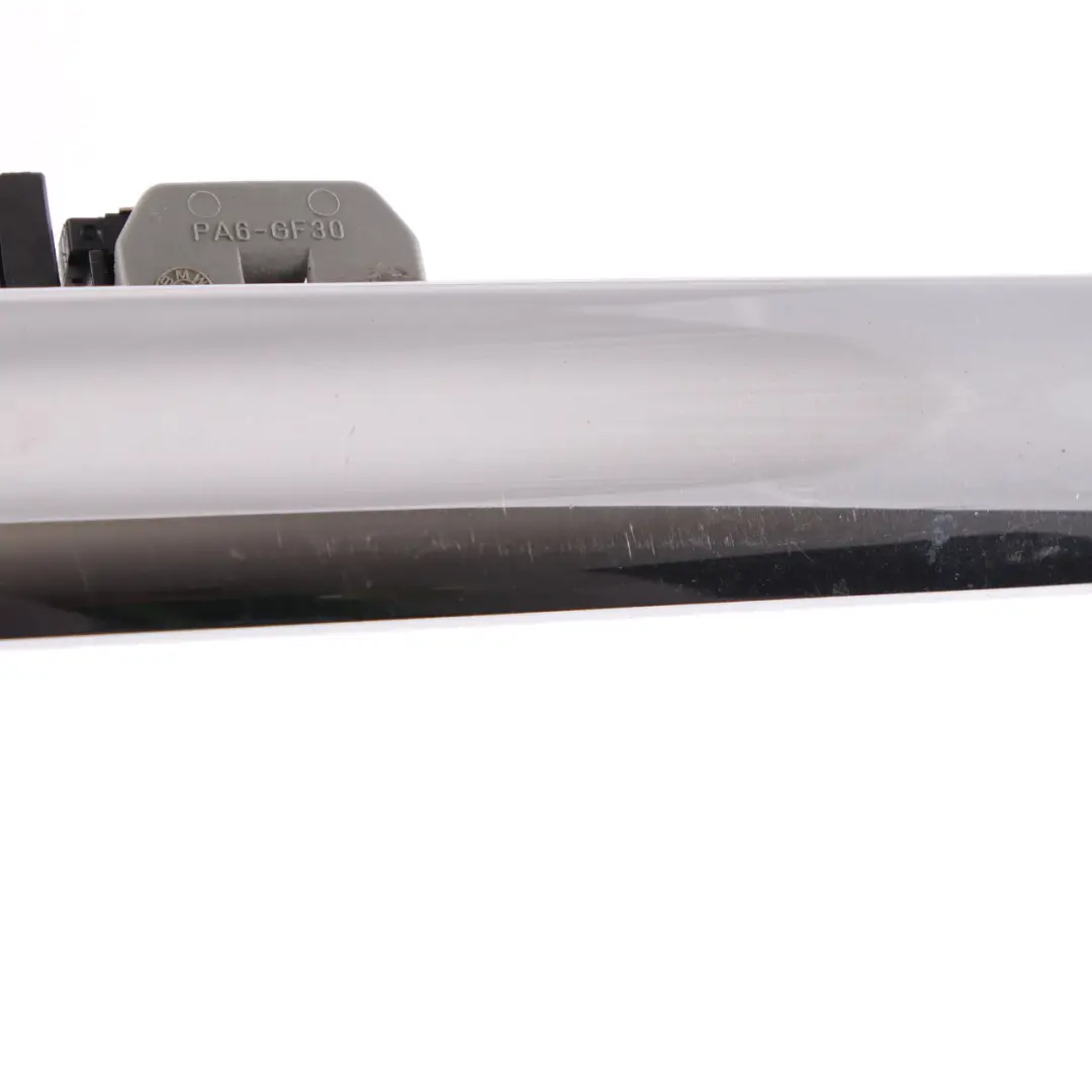 Handle Mini Cooper One R50 R52 R53 Rear Trunk Lid Grip Chrome to Tailgate with Part number 0148454 Tailgate Handle Mini Cooper One R50 R52 R53 Rear Trunk Lid Grip Chrome - SKU 0148454-CHR - Part number 0148454