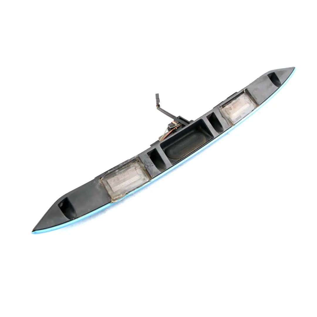 Trunk Lid Grip Handle Boot Electric Blue Metallic 870 to Mini R50 R52 R53 1 Rear with Part number 0148454 Mini R50 R52 R53 1 Rear Trunk Lid Grip Handle Boot Electric Blue Metallic 870 - SKU 0148454-ELB1 - Part number 0148454