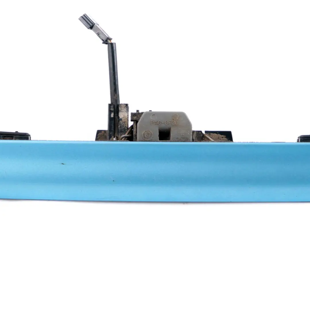 Trunk Lid Grip Handle Boot Electric Blue Metallic 870 to Mini R50 R52 R53 1 Rear with Part number 0148454 Mini R50 R52 R53 1 Rear Trunk Lid Grip Handle Boot Electric Blue Metallic 870 - SKU 0148454-ELB1 - Part number 0148454