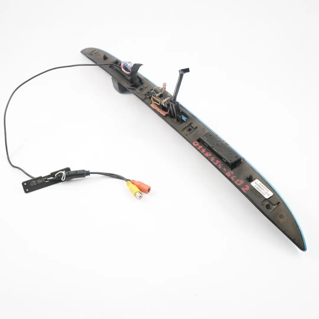 Trunk Handle Mini R50 R53 Rear Lid Grip Boot Electric Blue Metallic 870 + Camera to with Part number 0148454 Trunk Handle Mini R50 R53 Rear Lid Grip Boot Electric Blue Metallic 870 + Camera - SKU 0148454-ELB2 - Part number 0148454
