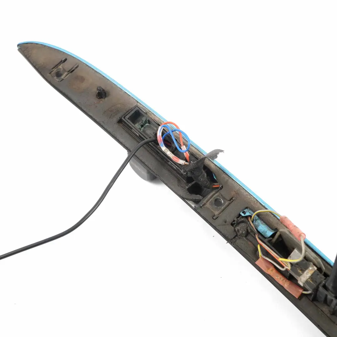 Griffleiste Heckklappe Electric Blue Metallic 870 Blau + Kamera für Mini R50 R52 R53 mit Teilenummer 0148454 Mini R50 R52 R53 Griffleiste Heckklappe Electric Blue Metallic 870 Blau + Kamera - SKU 0148454-ELB2 - Teilenummer 0148454