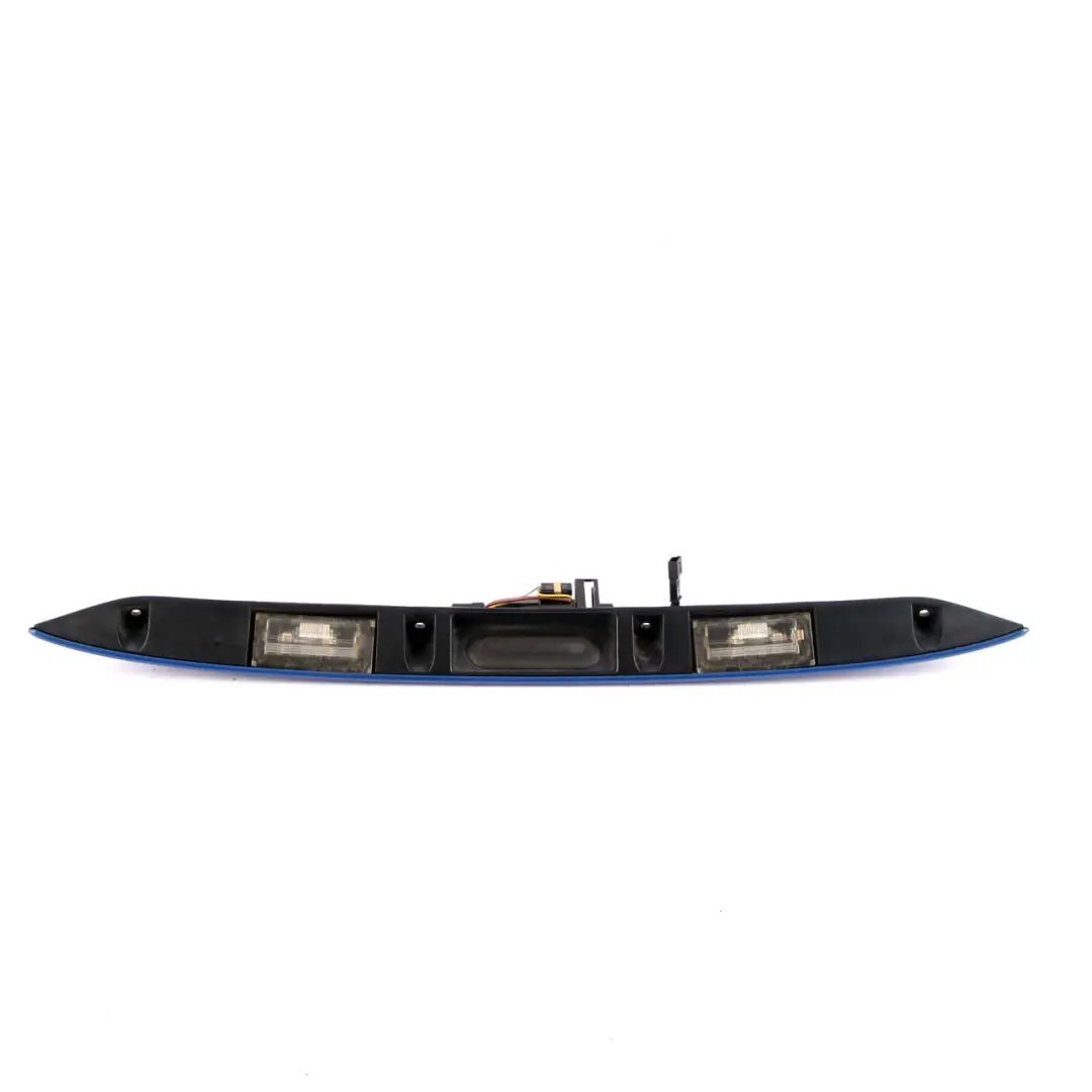 Mini Cooper R50 R52 R53 Boot Lid Trunk Grab Handle Hyper Blue Metallic A28 - SKU 0148454-HYB - Part number 0148454