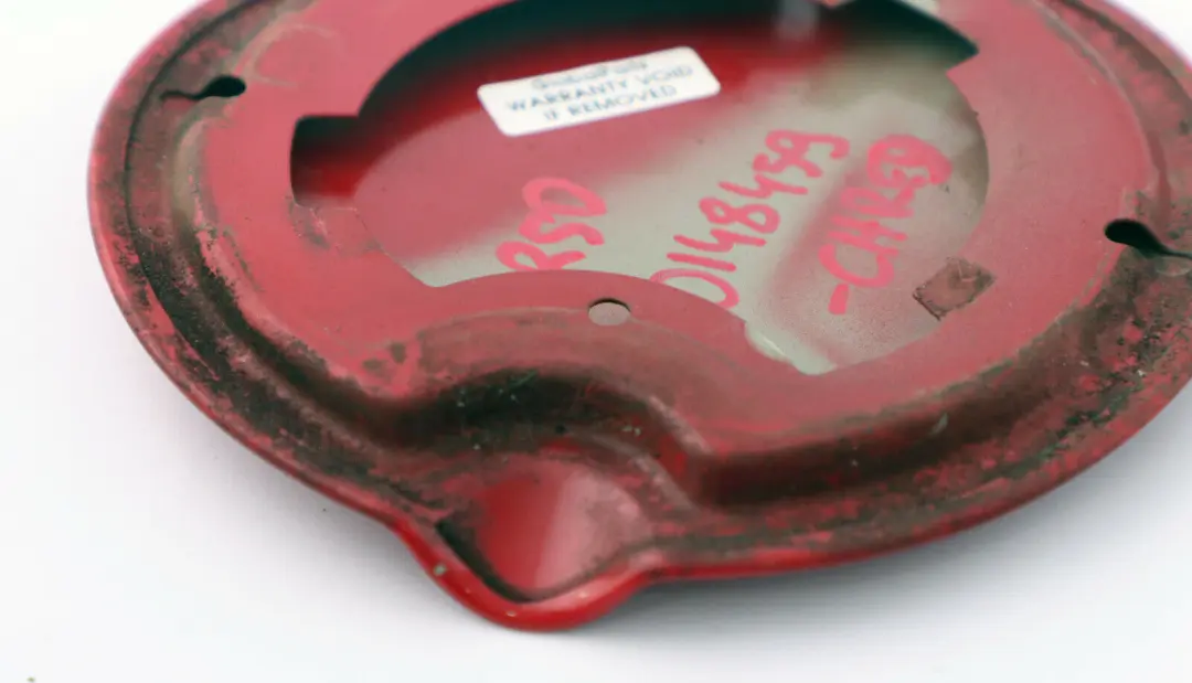 Mini Cooper One R50 Fuel Filler Cover Flap 0 Chili Red - 851 - SKU 0148459-CHRED - Part number 148459