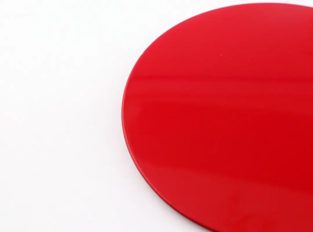 Mini Cooper One R50 Fuel Filler Cover Flap 0 Chili Red - 851 - SKU 0148459-CHRED - Part number 148459