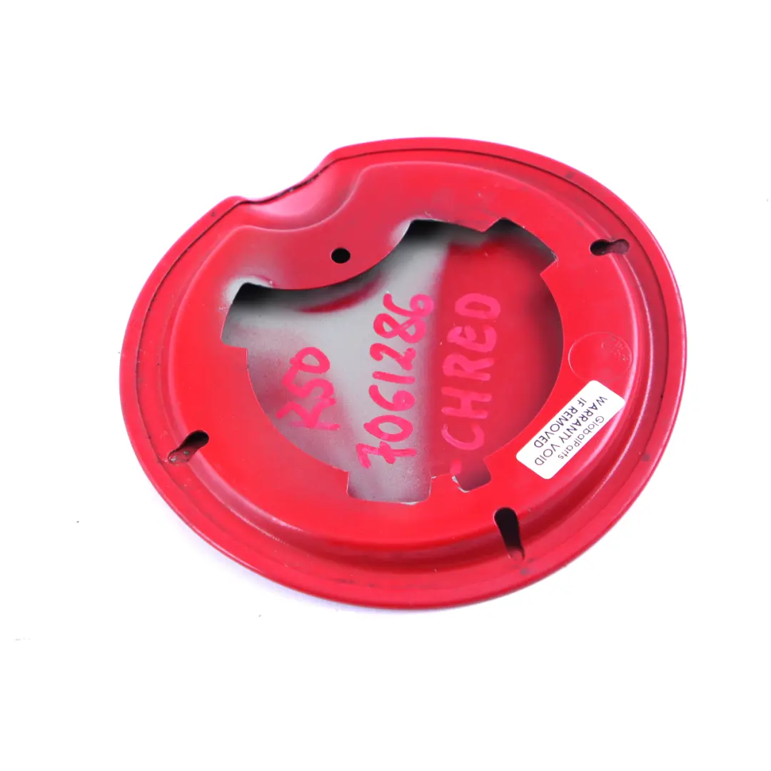 Flap Mini Cooper One R50 Fuel Filler Cover 0 Chili Red 851 to Fuel with Part number 148459 Fuel Flap Mini Cooper One R50 Fuel Filler Cover 0 Chili Red 851 - SKU 0148459-CHRED1 - Part number 148459