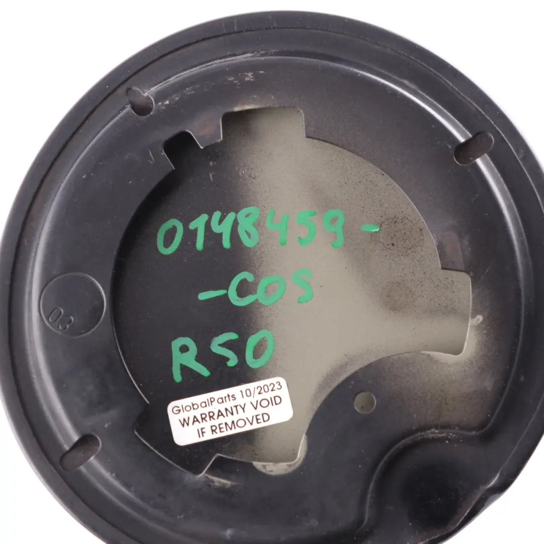 Tapa Del Depósito De Combustible Cosmosschwarz Negro para Mini Cooper One R50 con número de pieza 0148459 Mini Cooper One R50 Tapa Del Depósito De Combustible Cosmosschwarz Negro - SKU 0148459-COS - Número de pieza 0148459
