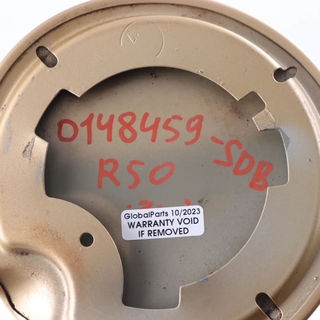 Mini R50 Tapón tapa depósito combustible Oro macizo metalizado - 859 - SKU 0148459-SDG - Número de pieza 0148459