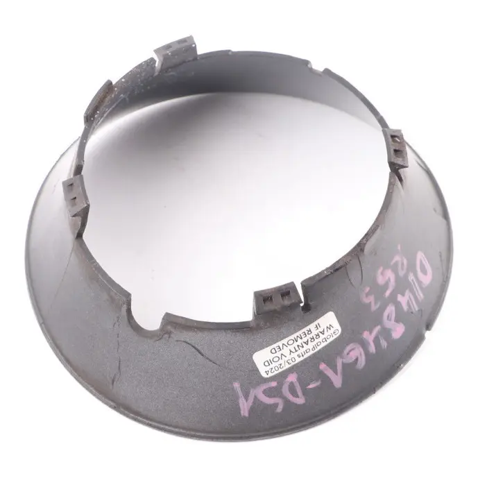 Mini Cooper R50 R53 Fuel Filler Cap Surround Cover Fuel Tank Dark Silver - 871 - SKU 0148461-DS1 - Part number 0148461