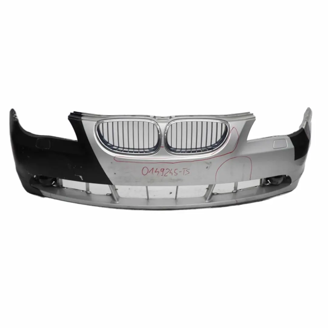 Front Bumper Trim Panel Titansilber Titan Silver Metallic - 354 to BMW E60 E61 with Part number 0149245 BMW E60 E61 Front Bumper Trim Panel Titansilber Titan Silver Metallic - 354 - SKU 0149245-TS - Part number 0149245