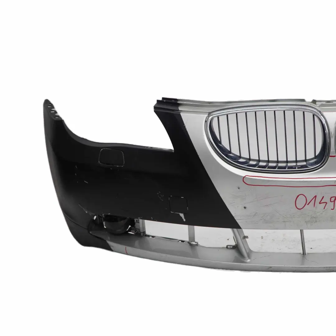 Front Bumper Trim Panel Titansilber Titan Silver Metallic - 354 to BMW E60 E61 with Part number 0149245 BMW E60 E61 Front Bumper Trim Panel Titansilber Titan Silver Metallic - 354 - SKU 0149245-TS - Part number 0149245