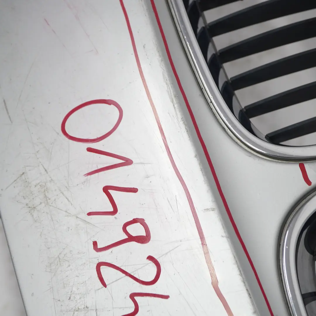 Front Bumper Trim Panel Titansilber Titan Silver Metallic - 354 to BMW E60 E61 with Part number 0149245 BMW E60 E61 Front Bumper Trim Panel Titansilber Titan Silver Metallic - 354 - SKU 0149245-TS - Part number 0149245