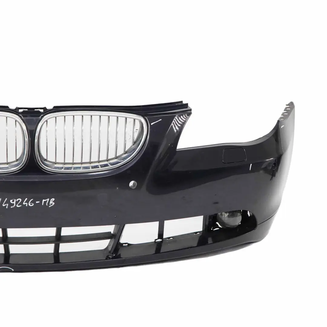 BMW E60 E61 Zderzak Przedni Przód Monacoblau - A35 - SKU 0149246-MB - Numer Części 0149246