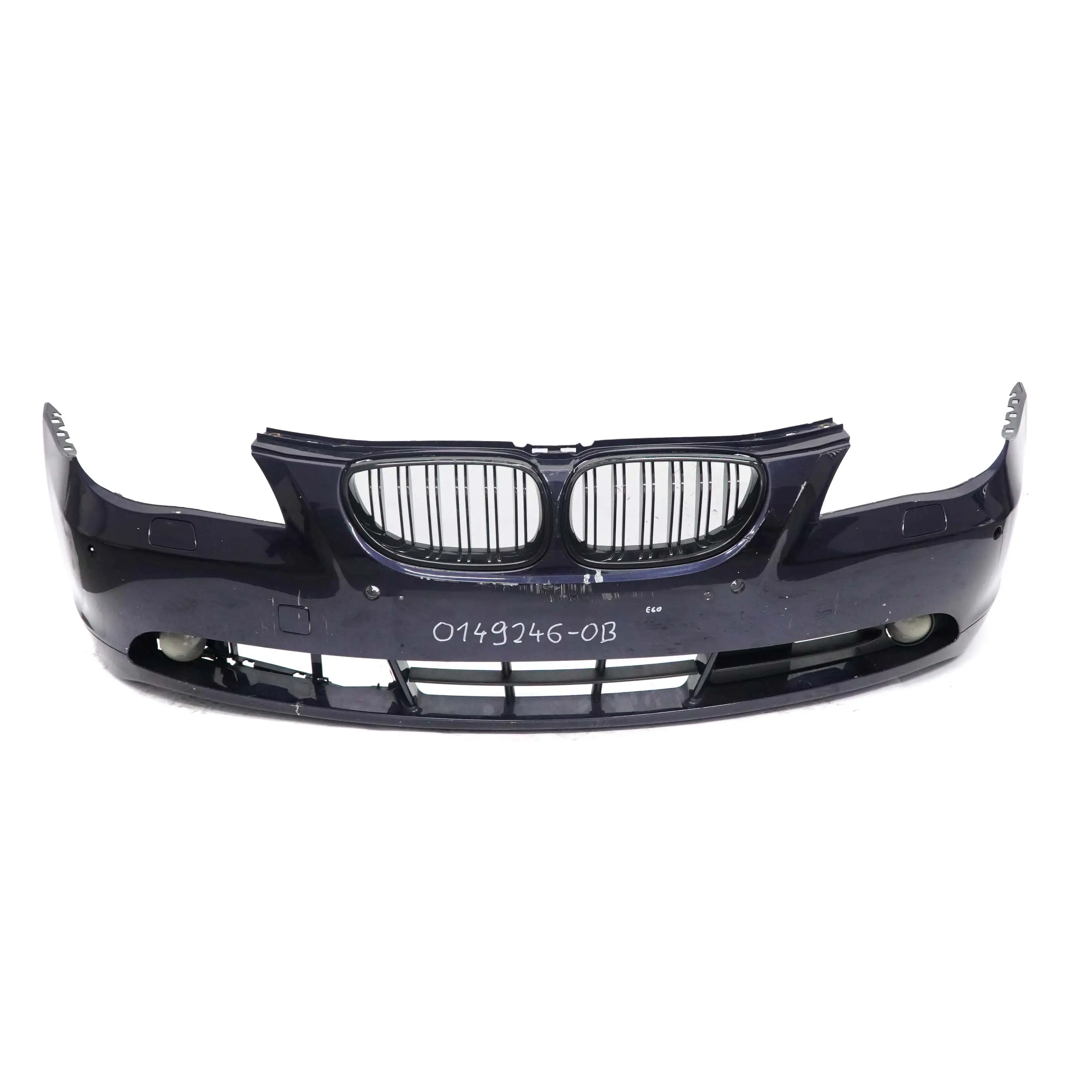 BMW 5 E60 E61 Predný Nárazník Lišta Panel Orientblau Modrá - 317