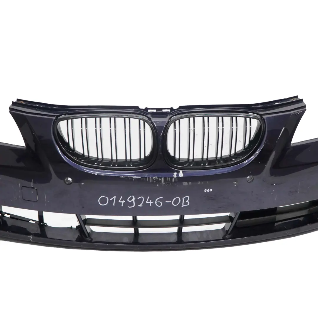 BMW 5 E60 E61 Stossfänger Vorn Abdeckung Orientblau Orient Blau Metallic - 317 - SKU 0149246-OB - Teilenummer 0149246
