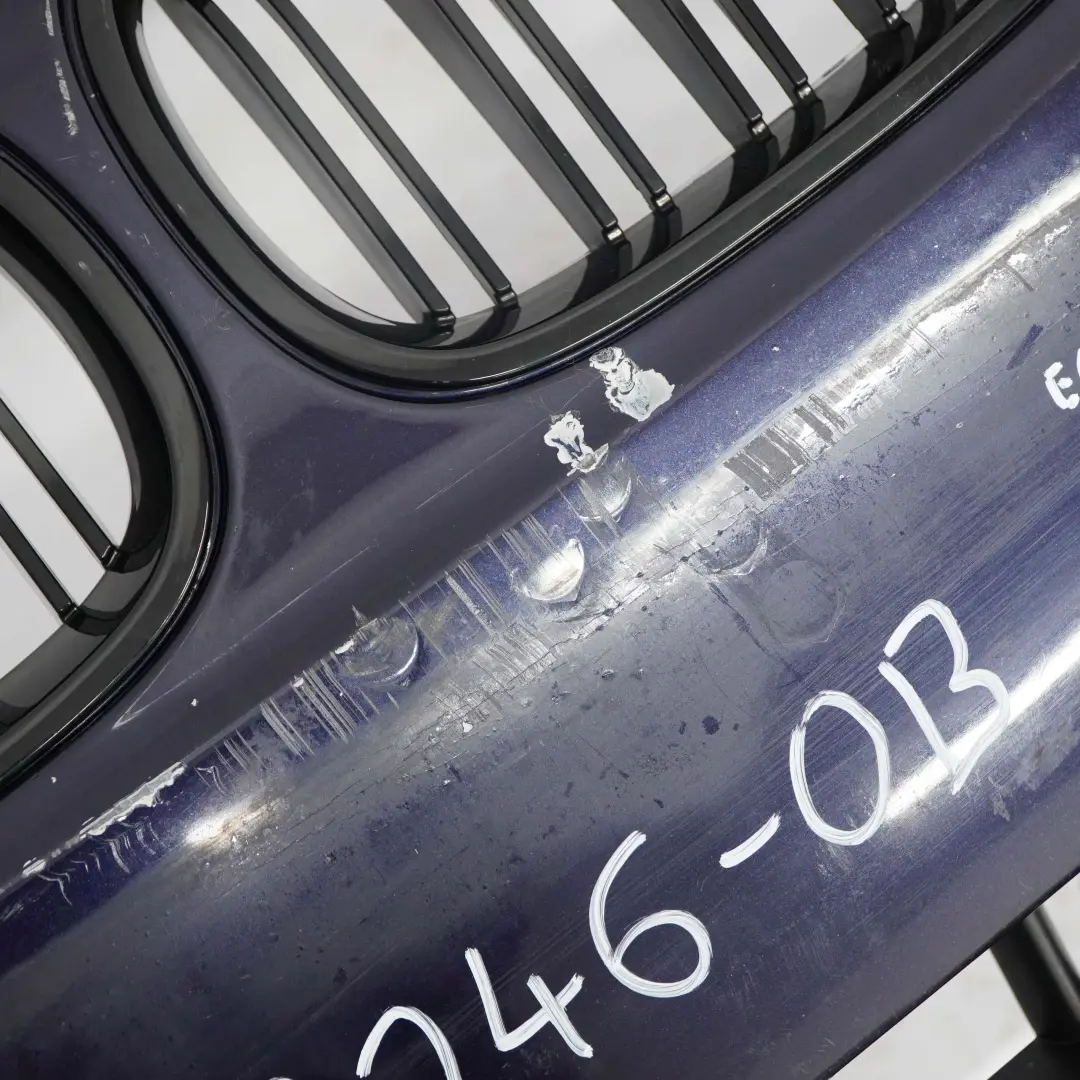 Stossfänger Vorn Abdeckung Orientblau Orient Blau Metallic - 317 für BMW 5 E60 E61 mit Teilenummer 0149246 BMW 5 E60 E61 Stossfänger Vorn Abdeckung Orientblau Orient Blau Metallic - 317 - SKU 0149246-OB - Teilenummer 0149246
