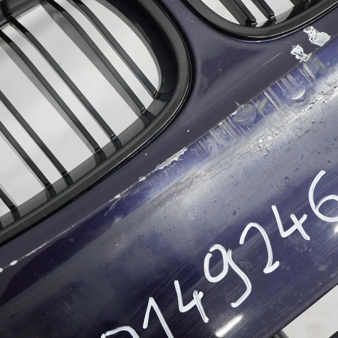 Stossfänger Vorn Abdeckung Orientblau Orient Blau Metallic - 317 für BMW 5 E60 E61 mit Teilenummer 0149246 BMW 5 E60 E61 Stossfänger Vorn Abdeckung Orientblau Orient Blau Metallic - 317 - SKU 0149246-OB - Teilenummer 0149246