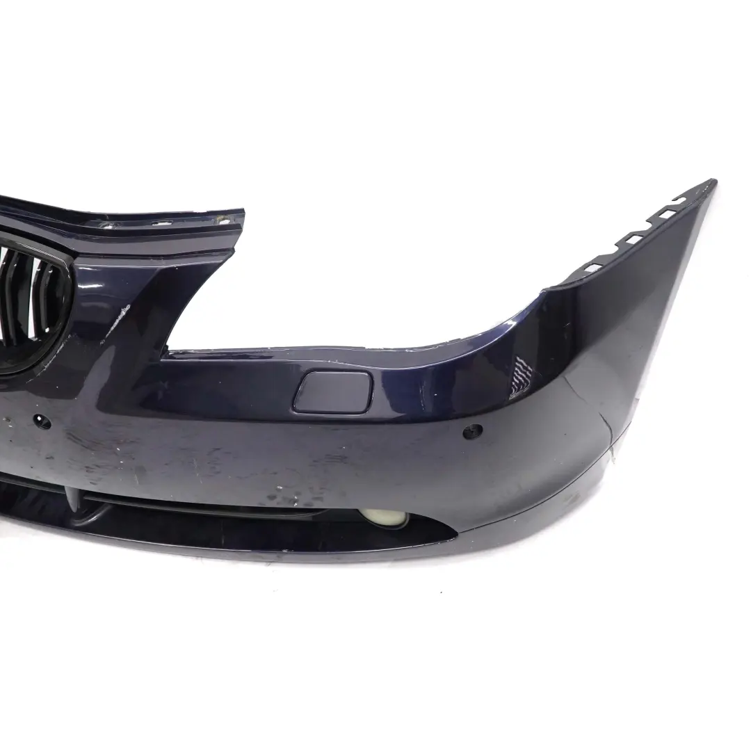 BMW 5 E60 E61 Stossfänger Vorn Abdeckung Orientblau Orient Blau Metallic - 317 - SKU 0149246-OB - Teilenummer 0149246