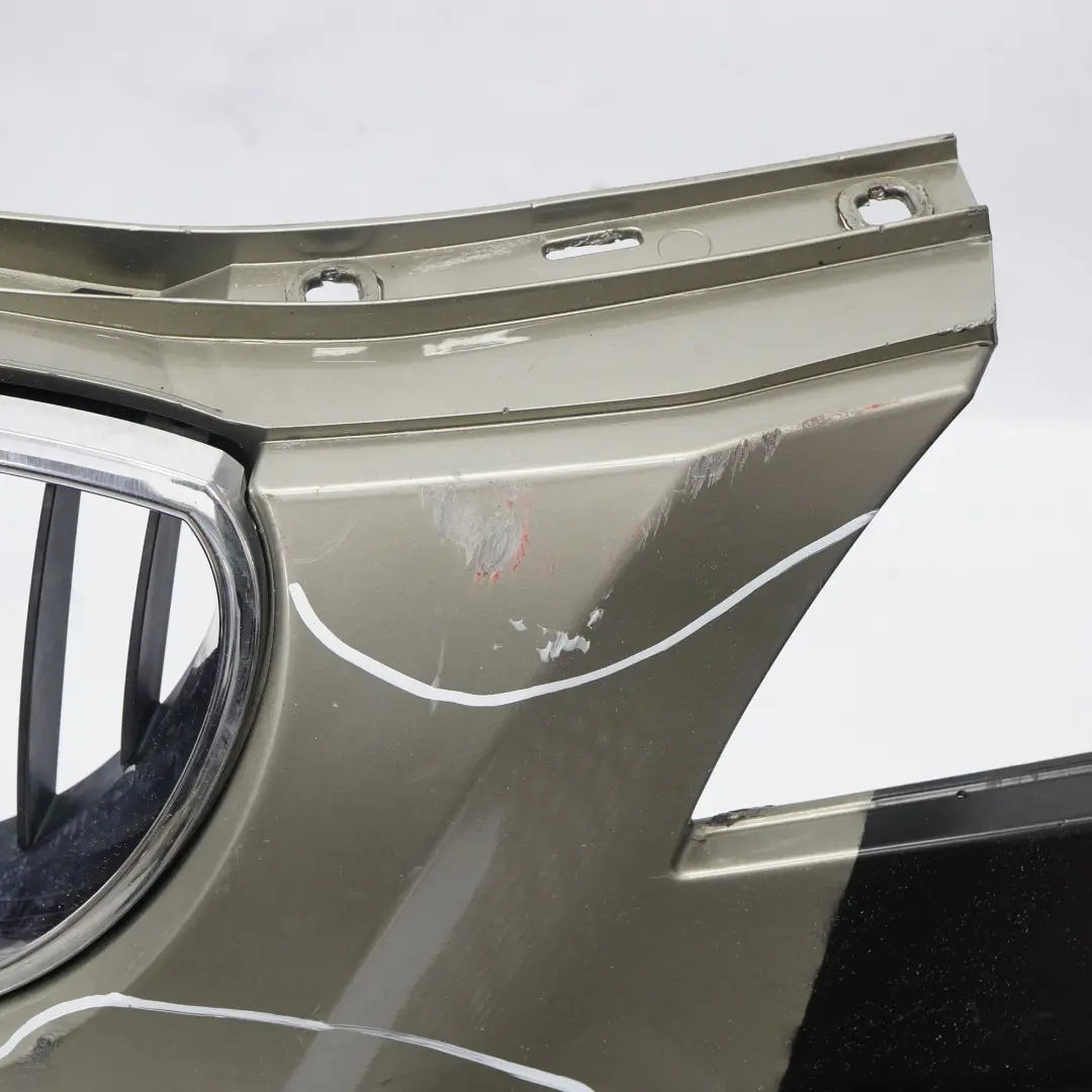 BMW E60 E61 Zderzak Przedni Przód Platinbronze Brązowy Metalik - A53 - SKU 0149246-PB - Numer Części 0149246