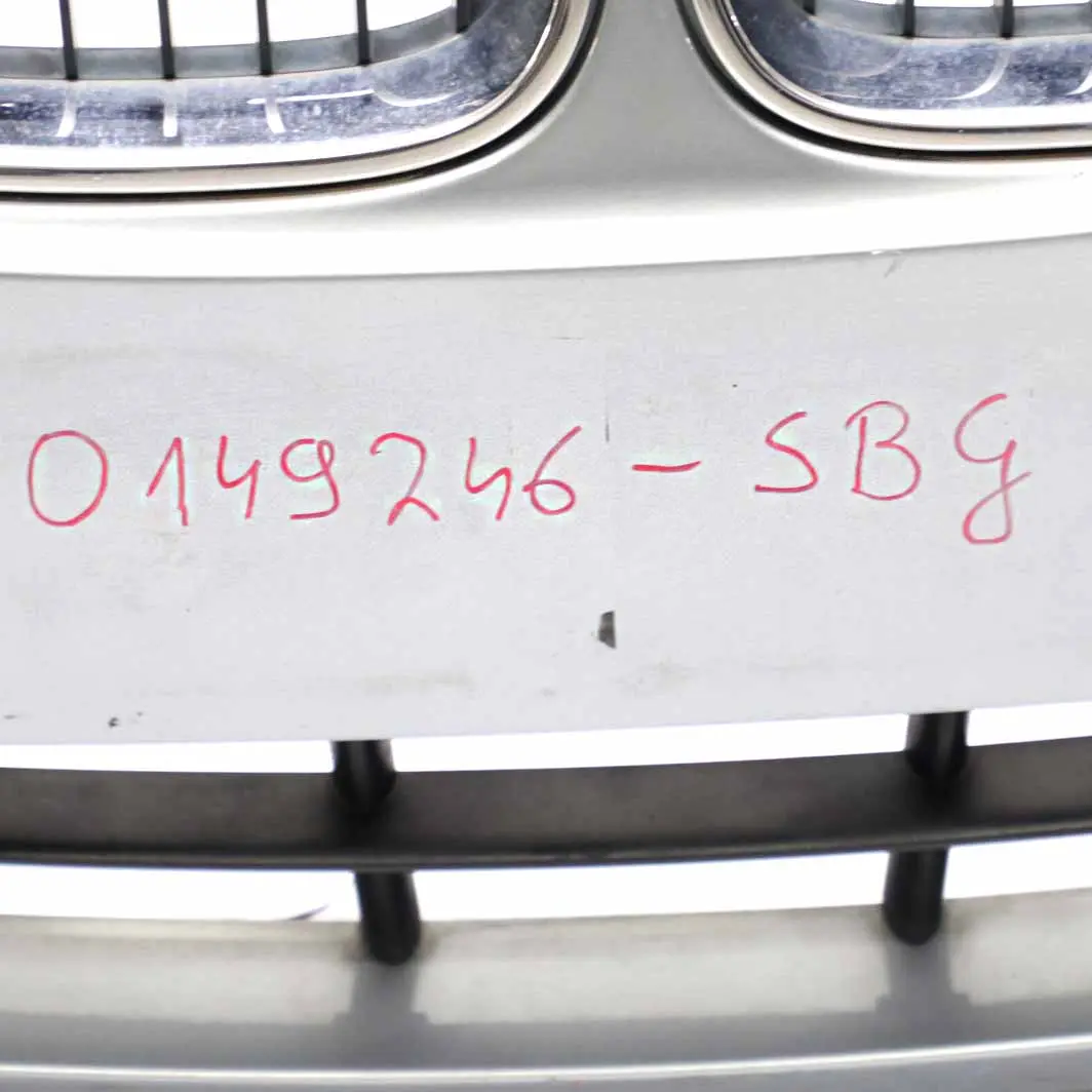 BMW E60 E61 Front Bumper Trim Panel Silbergrau Silver Grey Metallic - A08 - SKU 0149246-SBG - Part number 0149246