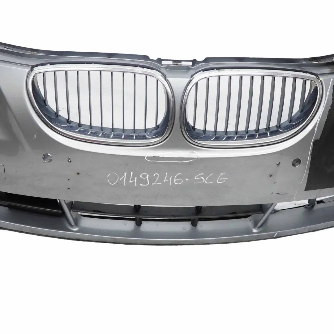 Bumper Front Trim Panel Spacegrau Space Grey Metallic - A52 to BMW E60 E61 with Part number 0149246 BMW E60 E61 Bumper Front Trim Panel Spacegrau Space Grey Metallic - A52 - SKU 0149246-SCG - Part number 0149246