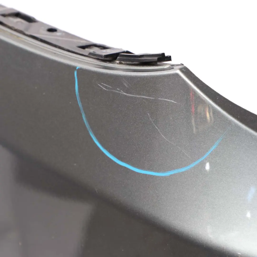 BMW 5 E60 E61 Front Bumper Trim Panel Titangrau Titan Grey II Metallic - A36 - SKU 0149246-TGR - Part number 0149246