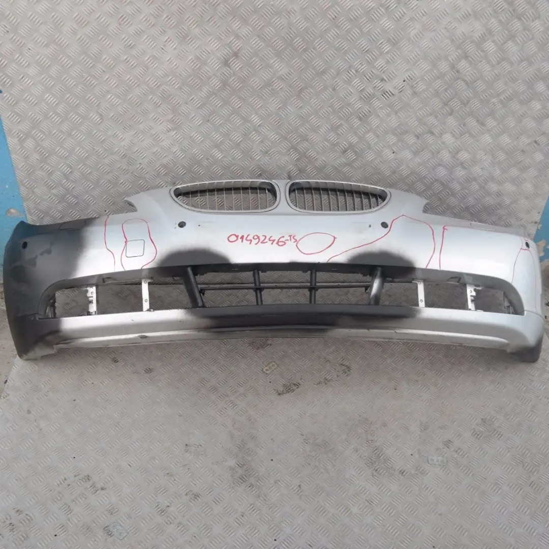 BMW E60 E61 Zderzak przedni przód titansilber 354 - SKU 0149246-TS - Numer Części 149246