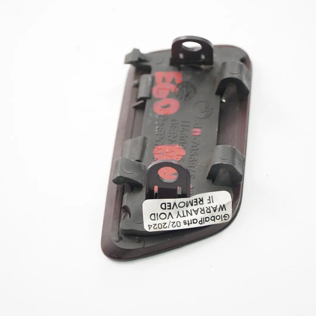 Coperchio lavafari anteriore sinistro Barberarot Rosso A39 7056945 per BMW E60 con numero di parte 0149264 BMW E60 Coperchio lavafari anteriore sinistro Barberarot Rosso A39 7056945 - SKU 0149264-BAR - Numero di parte 0149264