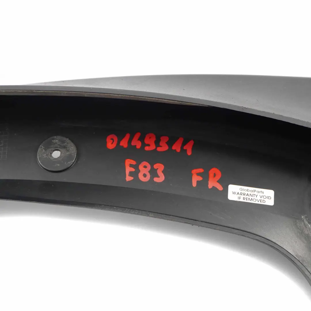 Front Right O/S Mud Flap Splash Guard Mudflap 0143314 to BMW X3 E83 with Part number 0149311 BMW X3 E83 Front Right O/S Mud Flap Splash Guard Mudflap 0143314 - SKU 0149311 - Part number 0149311