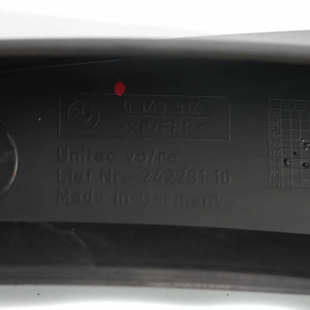 Paraspruzzi Anteriore Destro Paraspruzzi 0143314 per BMW X3 E83 con numero di parte 0149311 BMW X3 E83 Paraspruzzi Anteriore Destro Paraspruzzi 0143314 - SKU 0149311 - Numero di parte 0149311