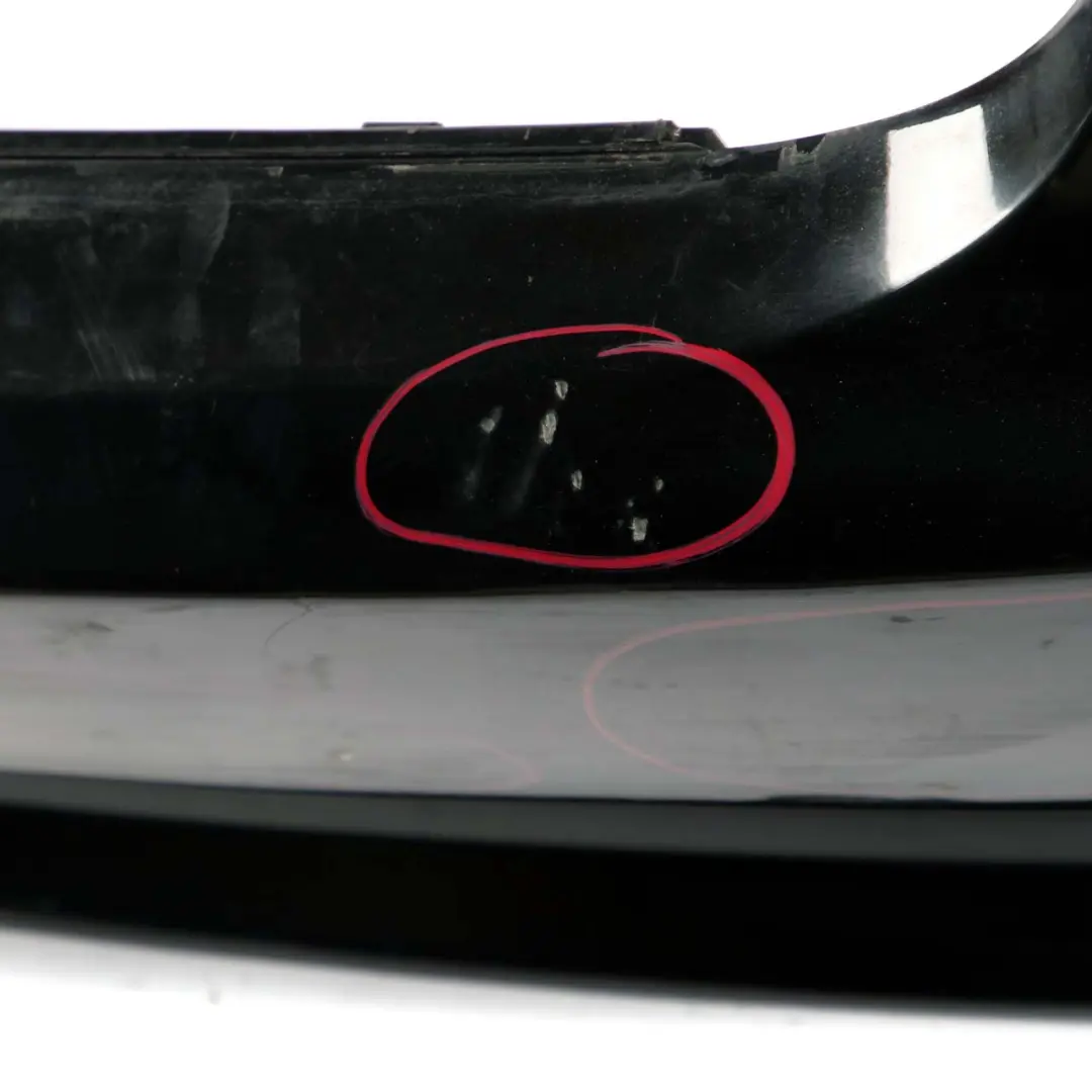 BMW E60 Bumper Rear Saloon Trim Panel Cover Black Sapphire Metallic - 475 - SKU 0149317-BS - Part number 0149317