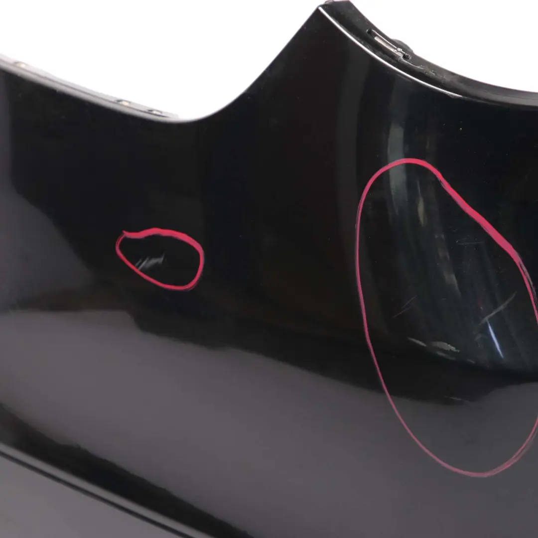 BMW E60 Bumper Rear Saloon Trim Panel Cover Black Sapphire Metallic - 475 - SKU 0149317-BS - Part number 0149317
