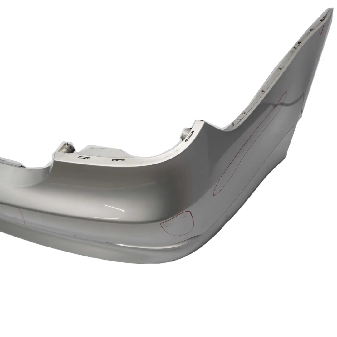 BMW 5 E60 Limousine Stossfänger Abdeckung Hinten Titansilber Metallic - 354 - SKU 0149317-TS - Teilenummer 0149317