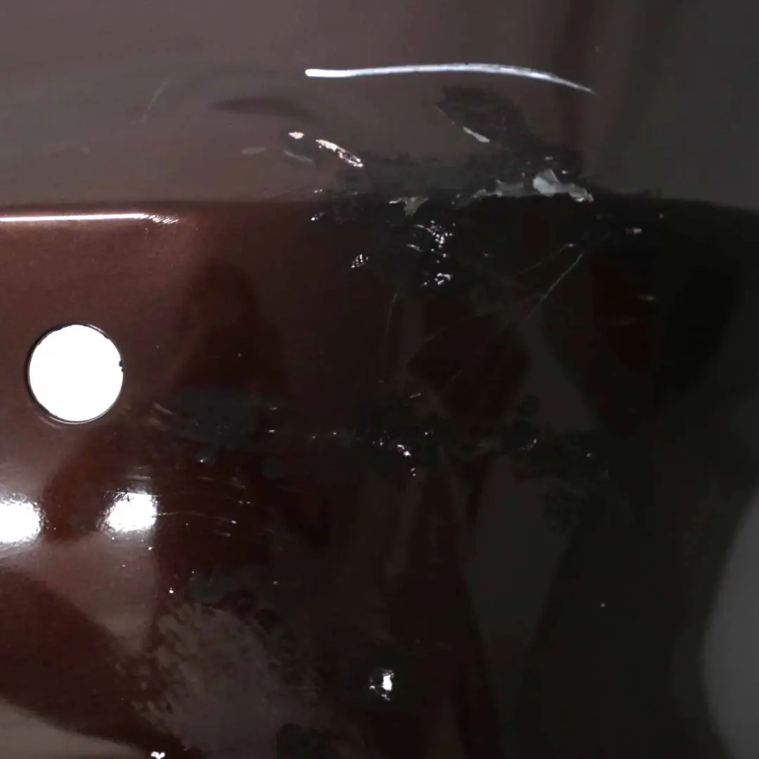 Bumper PDC Trim Panel Saloon Barberarot Barbera Red Metallic - A39 to BMW E60 Rear with Part number 0149318 BMW E60 Rear Bumper PDC Trim Panel Saloon Barberarot Barbera Red Metallic - A39 - SKU 0149318-BAR - Part number 0149318