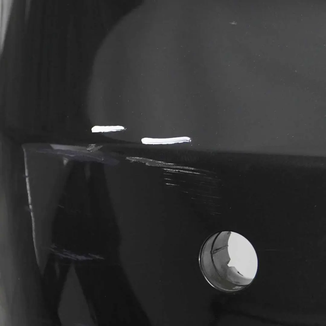 BMW E60 Saloon Rear Bumper PDC Black Sapphire Metallic - 475 - SKU 0149318-BS1 - Part number 0149318