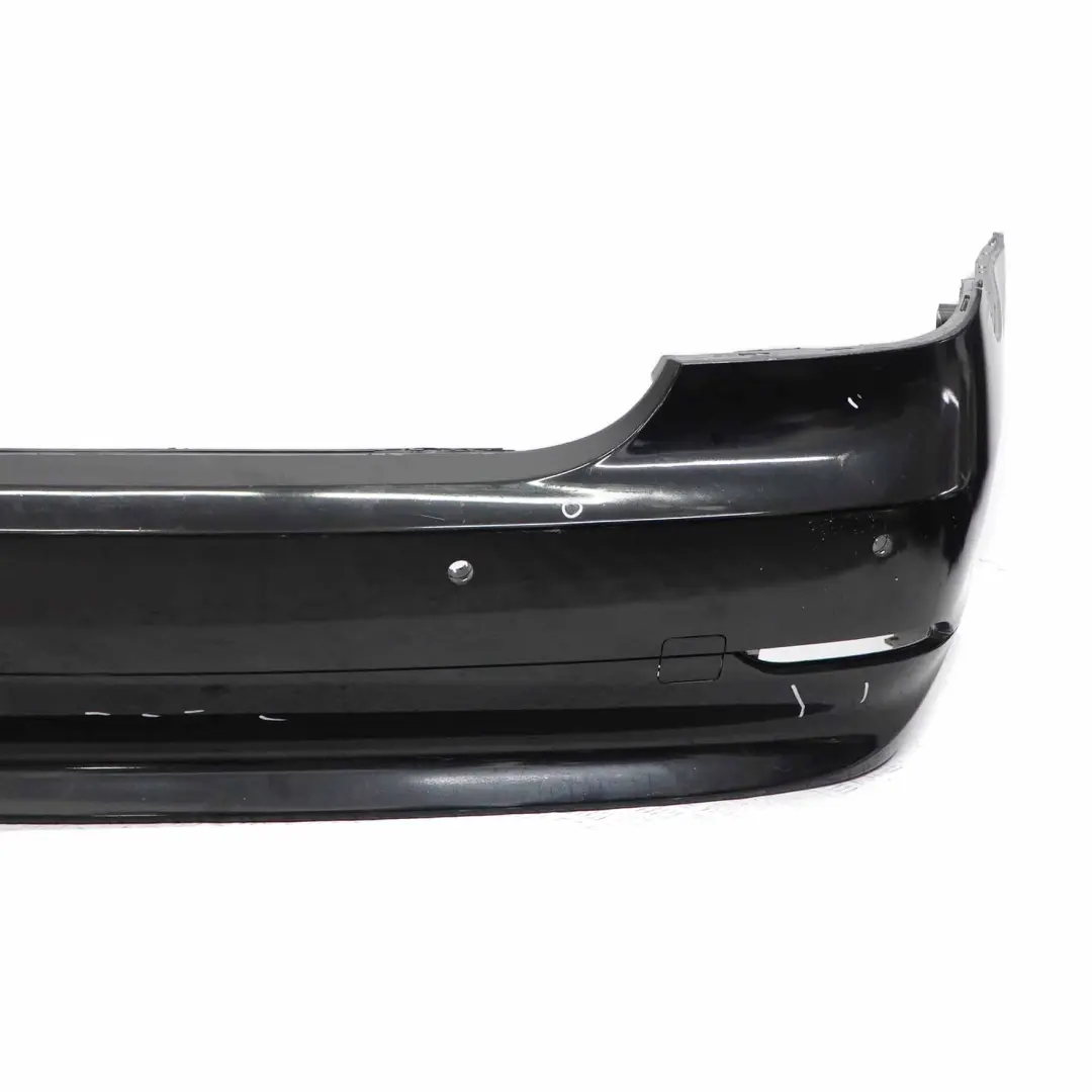 BMW E60 Saloon Rear Bumper PDC Black Sapphire Metallic - 475 - SKU 0149318-BS - Part number 0149318