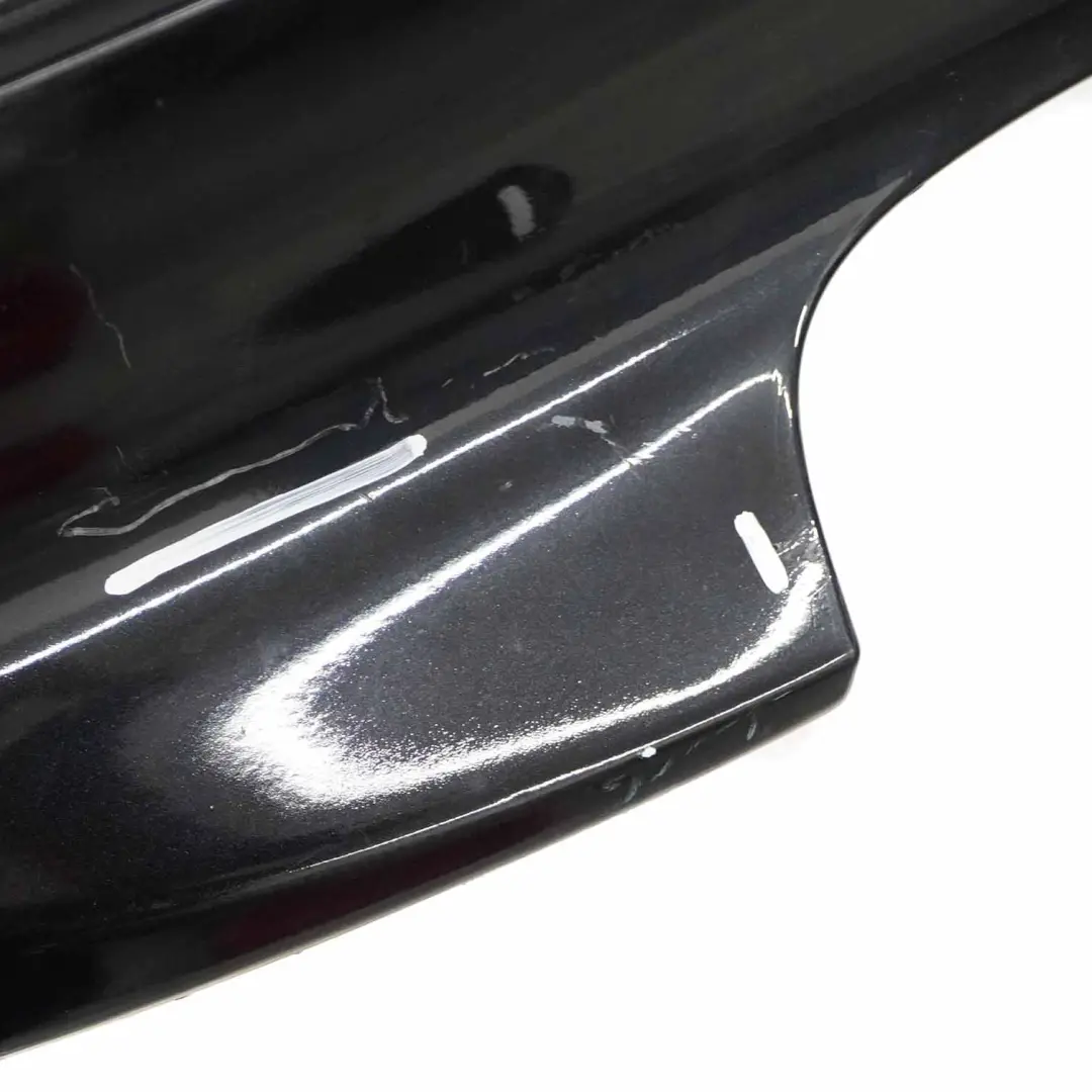 BMW E60 Saloon Rear Bumper PDC Black Sapphire Metallic - 475 - SKU 0149318-BS - Part number 0149318
