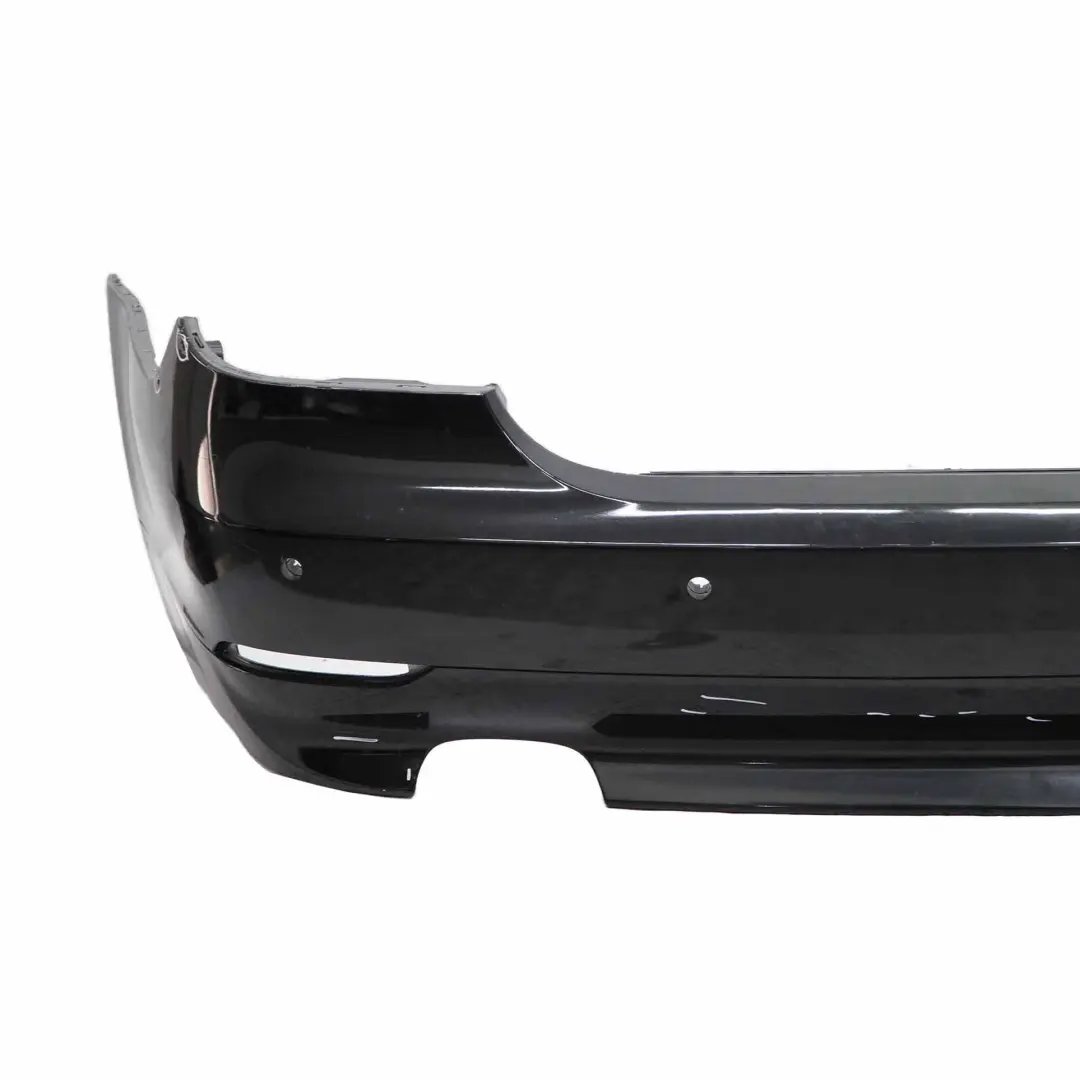 BMW E60 Saloon Rear Bumper PDC Black Sapphire Metallic - 475 - SKU 0149318-BS - Part number 0149318