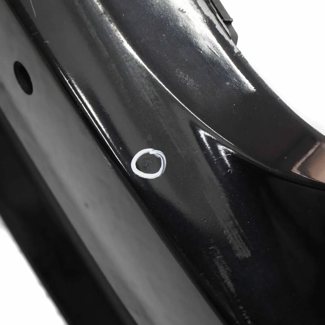 BMW E60 Saloon Rear Bumper PDC Black Sapphire Metallic - 475 - SKU 0149318-BS - Part number 0149318