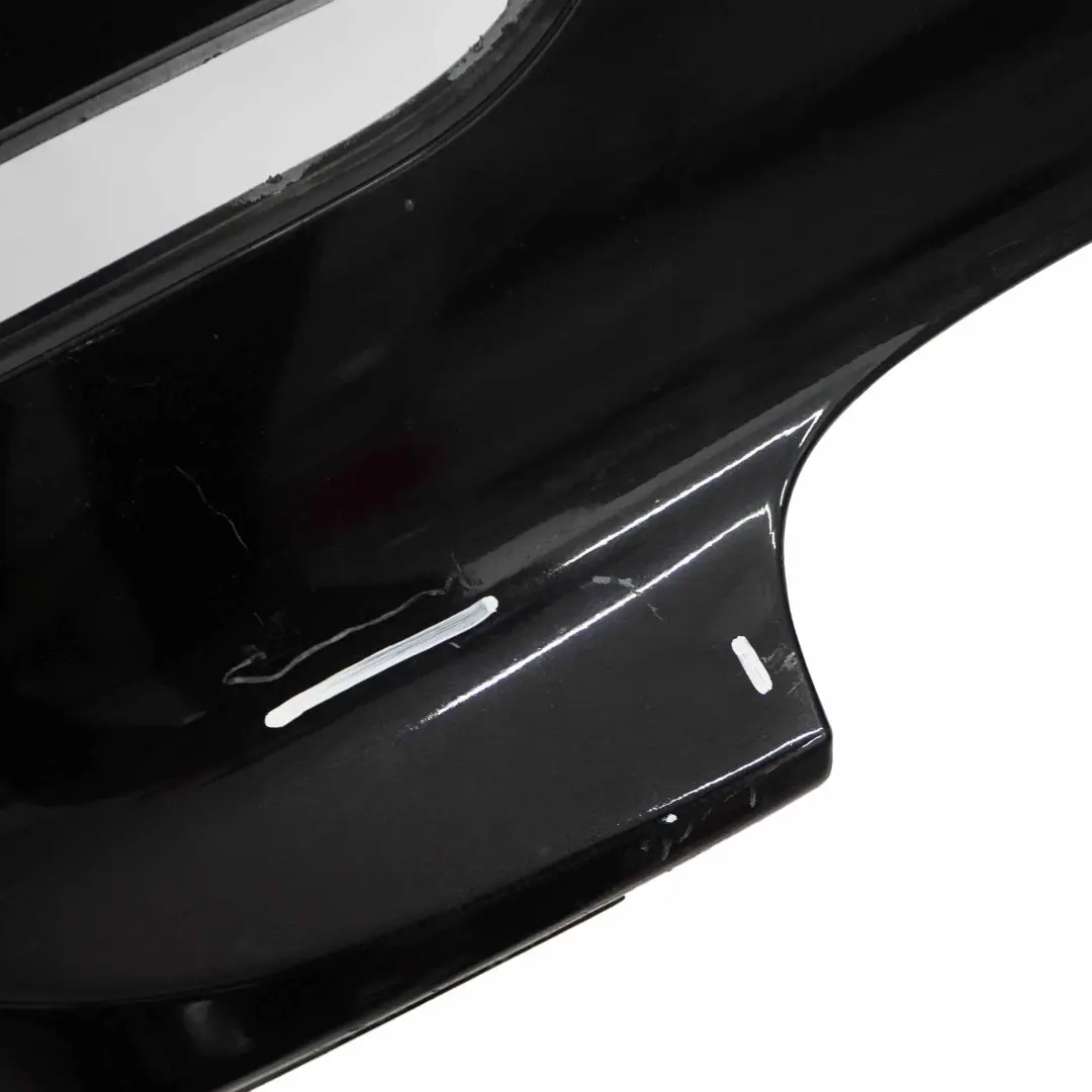 BMW E60 Saloon Rear Bumper PDC Black Sapphire Metallic - 475 - SKU 0149318-BS - Part number 0149318