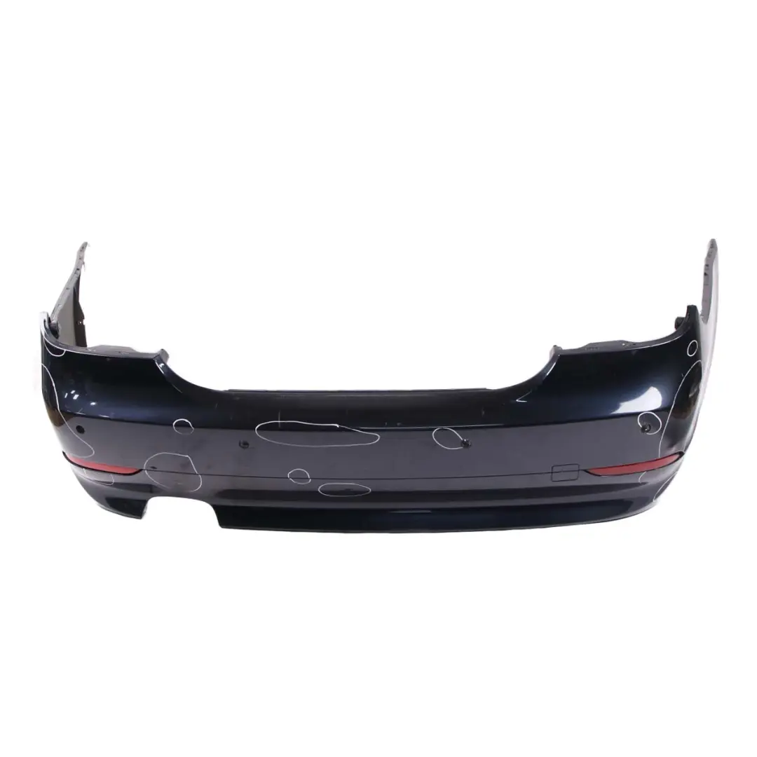 Bumper PDC Trim Panel Saloon Monacoblau Blue Metallic - A35 to BMW E60 Rear with Part number 0149318 BMW E60 Rear Bumper PDC Trim Panel Saloon Monacoblau Blue Metallic - A35 - SKU 0149318-MB - Part number 0149318