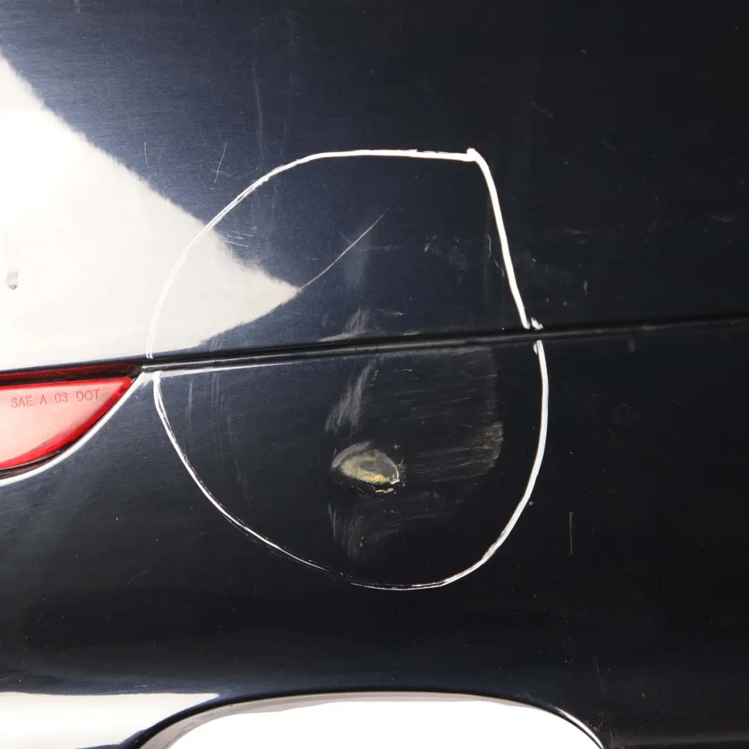 BMW E60 Rear Bumper PDC Trim Panel Saloon Monacoblau Blue Metallic - A35 - SKU 0149318-MB - Part number 0149318