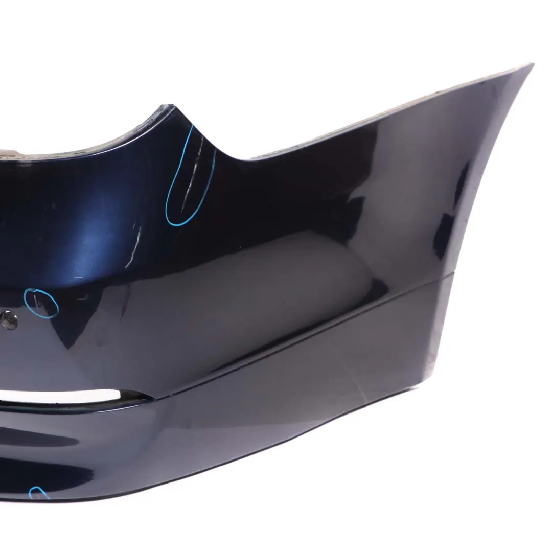 Bumper PDC Orientblau Orient Blue Metallic - 317 to BMW 5 E60 Saloon Rear with Part number 0149318 BMW 5 E60 Saloon Rear Bumper PDC Orientblau Orient Blue Metallic - 317 - SKU 0149318-OB - Part number 0149318