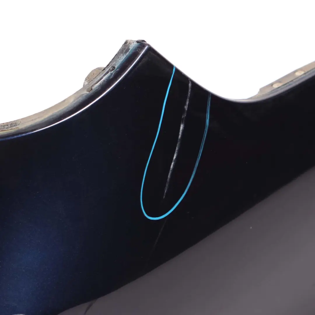 Bumper PDC Orientblau Orient Blue Metallic - 317 to BMW 5 E60 Saloon Rear with Part number 0149318 BMW 5 E60 Saloon Rear Bumper PDC Orientblau Orient Blue Metallic - 317 - SKU 0149318-OB - Part number 0149318