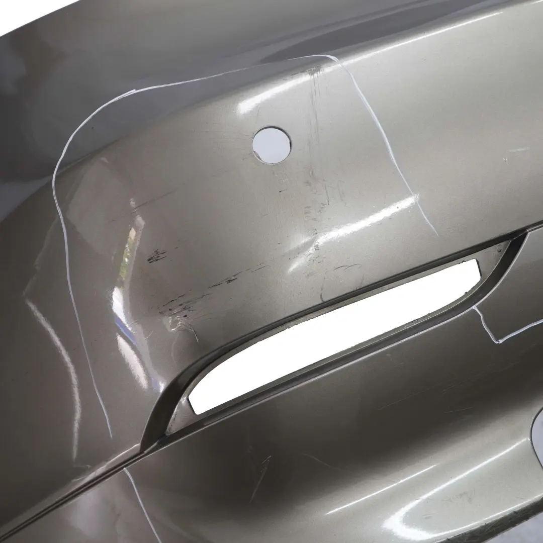 Bumper Rear PDC Saloon Trim Panel Olivin Olive Metallic - 349 to BMW E60 with Part number 0149318 BMW E60 Bumper Rear PDC Saloon Trim Panel Olivin Olive Metallic - 349 - SKU 0149318-OLI - Part number 0149318