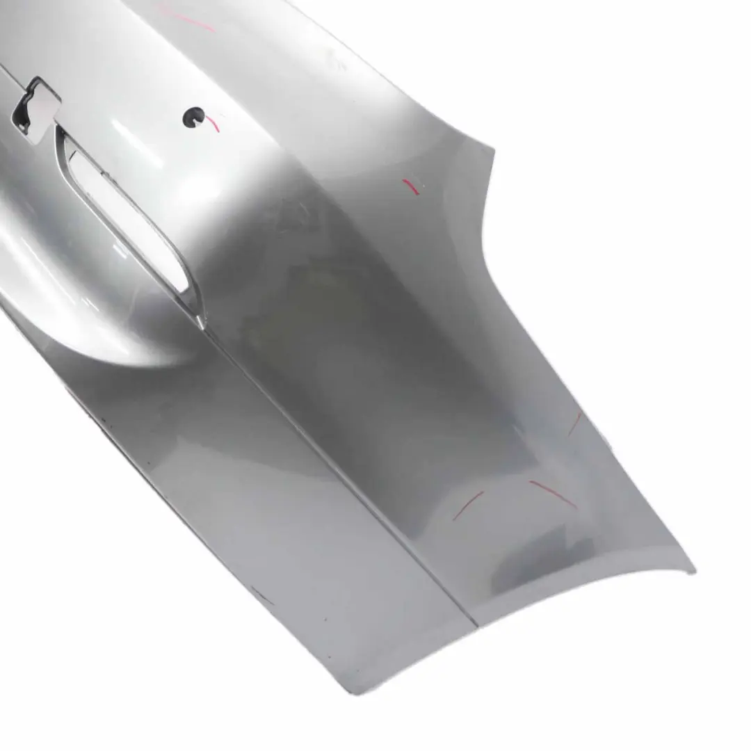 BMW E60 Saloon Rear Bumper PDC Silbergrau Grey Metallic - A08 - SKU 0149318-SBG4 - Part number 0149318