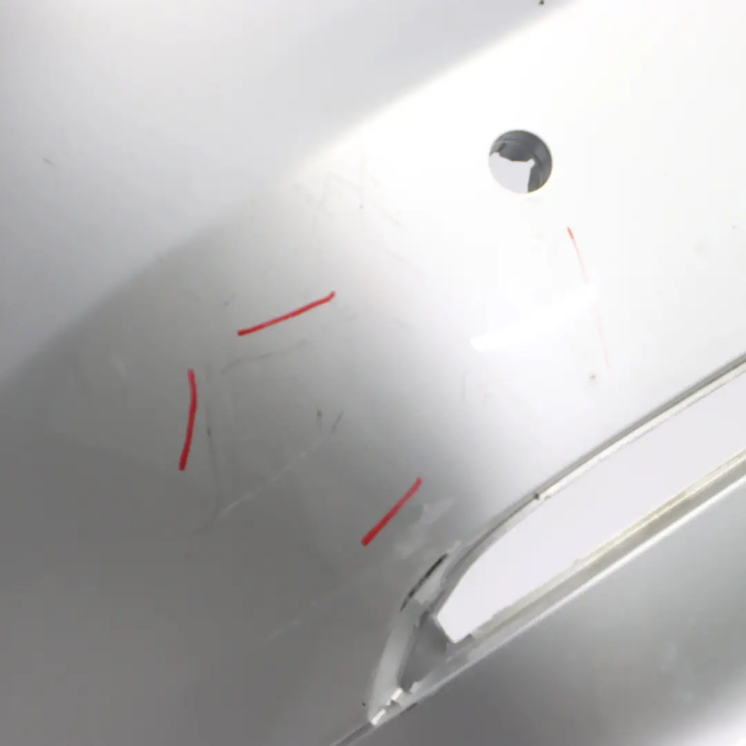 Bumper PDC Titansilber Silver Metallic - 354 to BMW E60 Saloon Rear with Part number 0149318 BMW E60 Saloon Rear Bumper PDC Titansilber Silver Metallic - 354 - SKU 0149318-TS1 - Part number 0149318