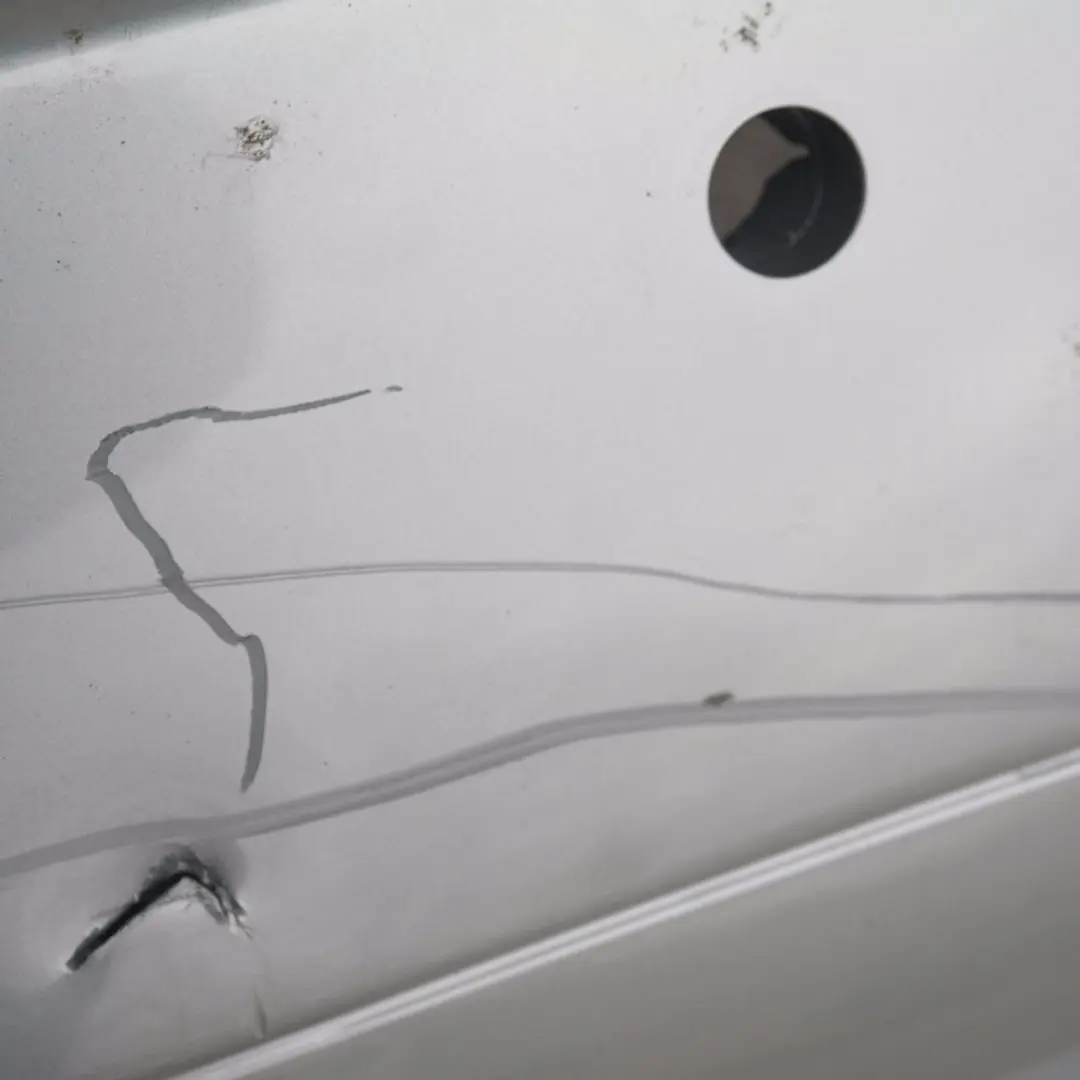BMW E60 Zderzak tylny tył pdc titansilber 354 - SKU 0149318-TS2 - Numer Części 149318