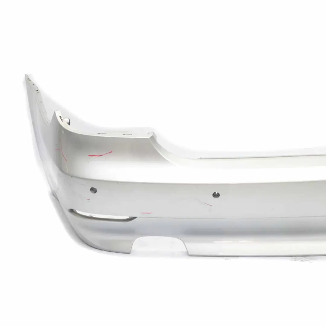 BMW E60 Saloon Rear Bumper PDC Titansilber Silver Metallic - 354 - SKU 0149318-TS - Part number 0149318