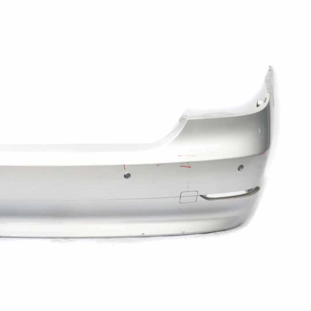 BMW E60 Saloon Rear Bumper PDC Titansilber Silver Metallic - 354 - SKU 0149318-TS - Part number 0149318