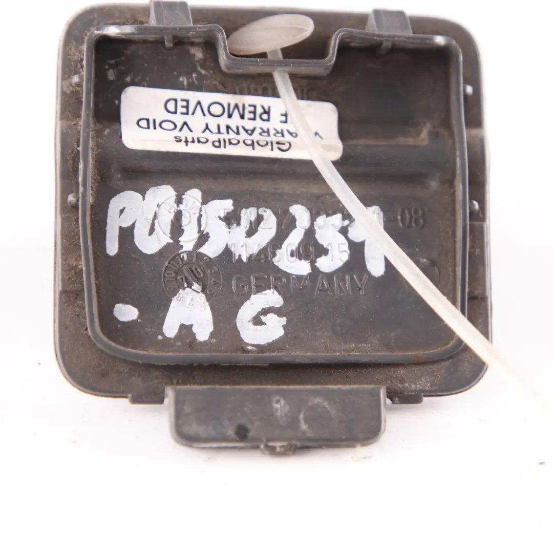 Bumper Towing Eye Hook Flap Cover Amethystgrau Metallic A09 7033711 to BMW E60 Rear with Part number 0150251 BMW E60 Rear Bumper Towing Eye Hook Flap Cover Amethystgrau Metallic A09 7033711 - SKU 0150251-AG - Part number 0150251